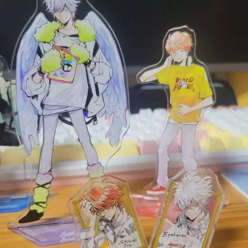 [BUNJANG] Katekyo Hitman Reborn! Original Art Exhibition Acrylic Stand Bundle Set / 가히리 원화전 아크릴 스탠드 일괄