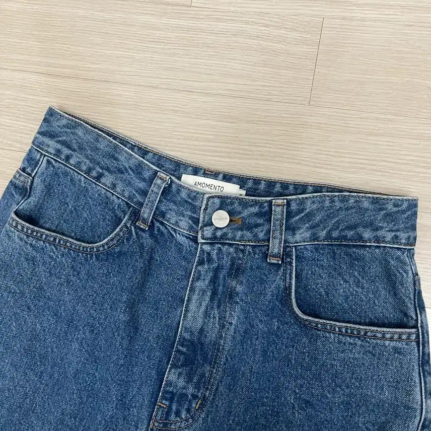 [BUNJANG] Amomento Denim Pants Medium / 아모멘토 데님 팬츠 m