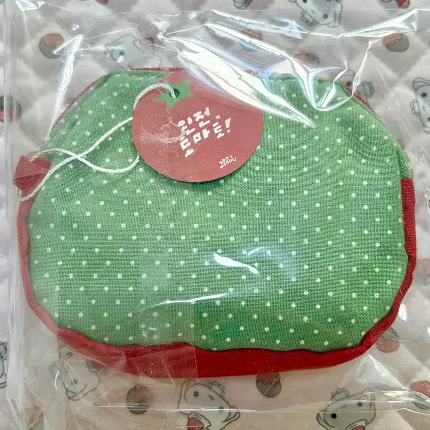 [BUNJANG] Ttoobagimul Tomato Wallet (Sealed) / 또바기마을 토마토 지갑 (미개봉)