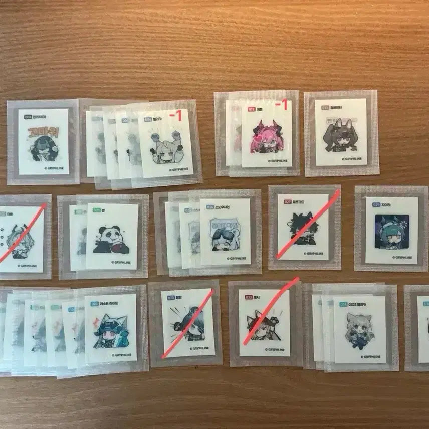 [BUNJANG] Enfield GS25 Sticker Collection Set / 엔드필드 GS25 띠부씰, 카드