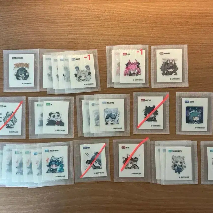 [BUNJANG] Enfield GS25 Sticker Collection Set / 엔드필드 GS25 띠부씰, 카드