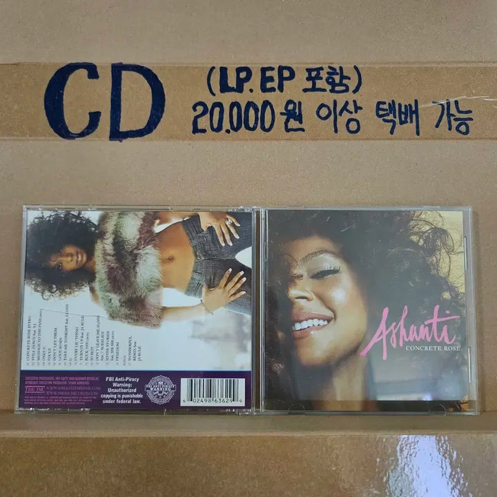 [BUNJANG] Ashanti Concrete Rose US CD / (CD 미국반, 펑크 소울 R&amp;B 싱어 아샨티 3집 앨범) Ashanti