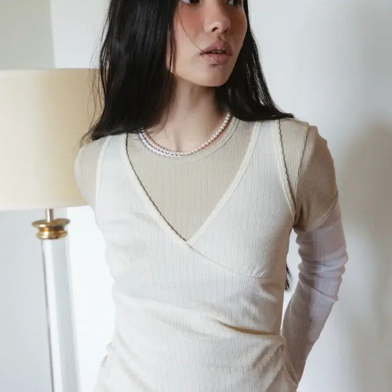 [SOLD OUT] 모노하 반팔 티셔츠 베이지