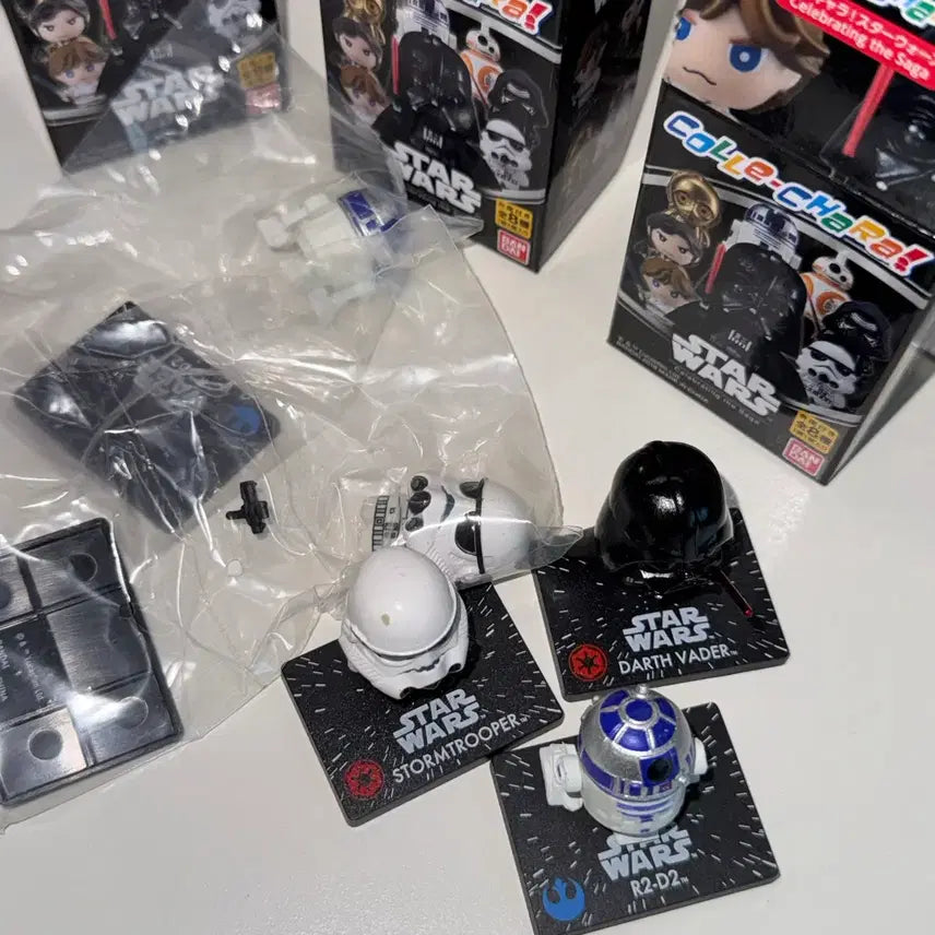[BUNJANG] Star Wars Korekara Gacha Figures Bundle Set / 스타워즈 코레카라 가챠 5개 일괄(반택포)