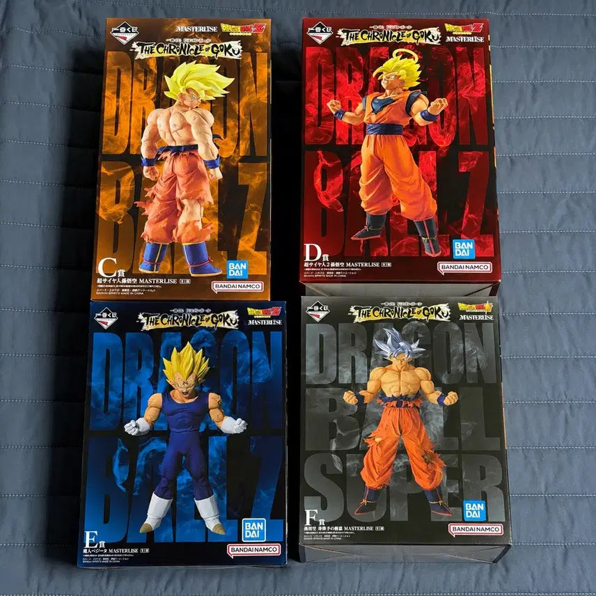 [BUNJANG] Dragon Ball Ichiban Sho 2024 C, D, E, F Prize Figures / (택포 35) 제일복권 드래곤볼 크로니클 C, D, E, F상