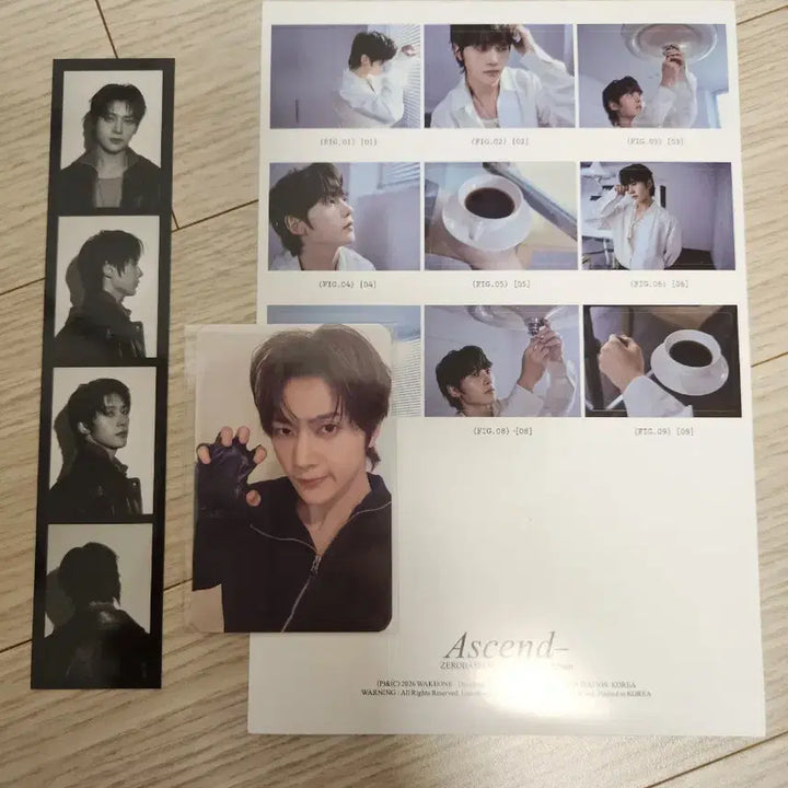 [BUNJANG] ZEROBASEONE Sung Hanbin Ascend Lucky Draw Photocard / 제로베이스원 yes24 미공포 석매튜(스티커,4컷 증정)