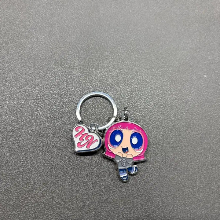 [BUNJANG] NewJeans Powerpuff Girls Hanni Keyring / 뉴진스 파워퍼프걸 하니 키링