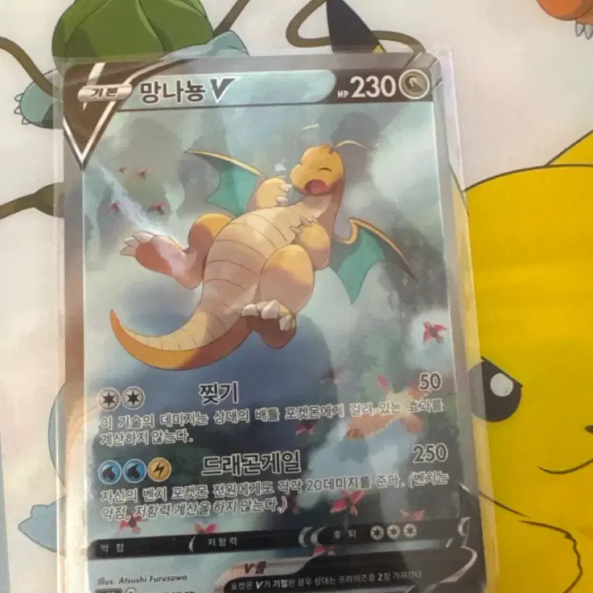 [BUNJANG] Pokemon Card Dragonite V SR Special Edition / 포켓몬 카드 망나뇽 V sr특일