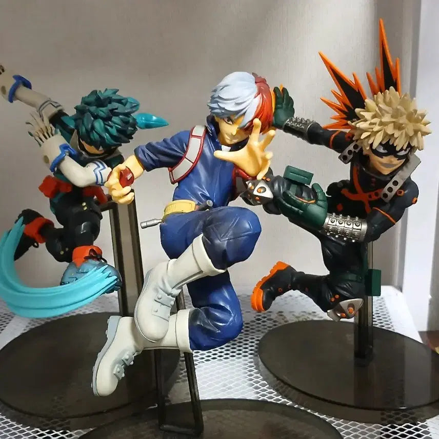 [BUNJANG] My Hero Academia 3-Figure Bundle Set (Deku, Todoroki, Bakugo) / 일괄) 나의 히어로 아카데미아 피규어 3종 세트