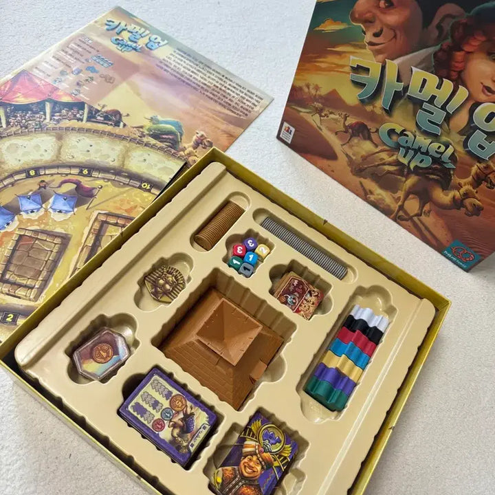 [BUNJANG] Camel Up Board Game Full Set / 카멜 보드게임