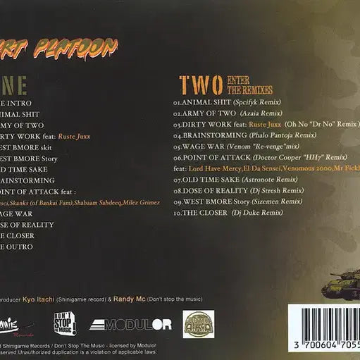 [BUNJANG] Dirt Platoon 2 Album Bundle Set (3CD) / Dirt Platoon - 앨범 2종 일괄 세트 (2CD + 1CD)