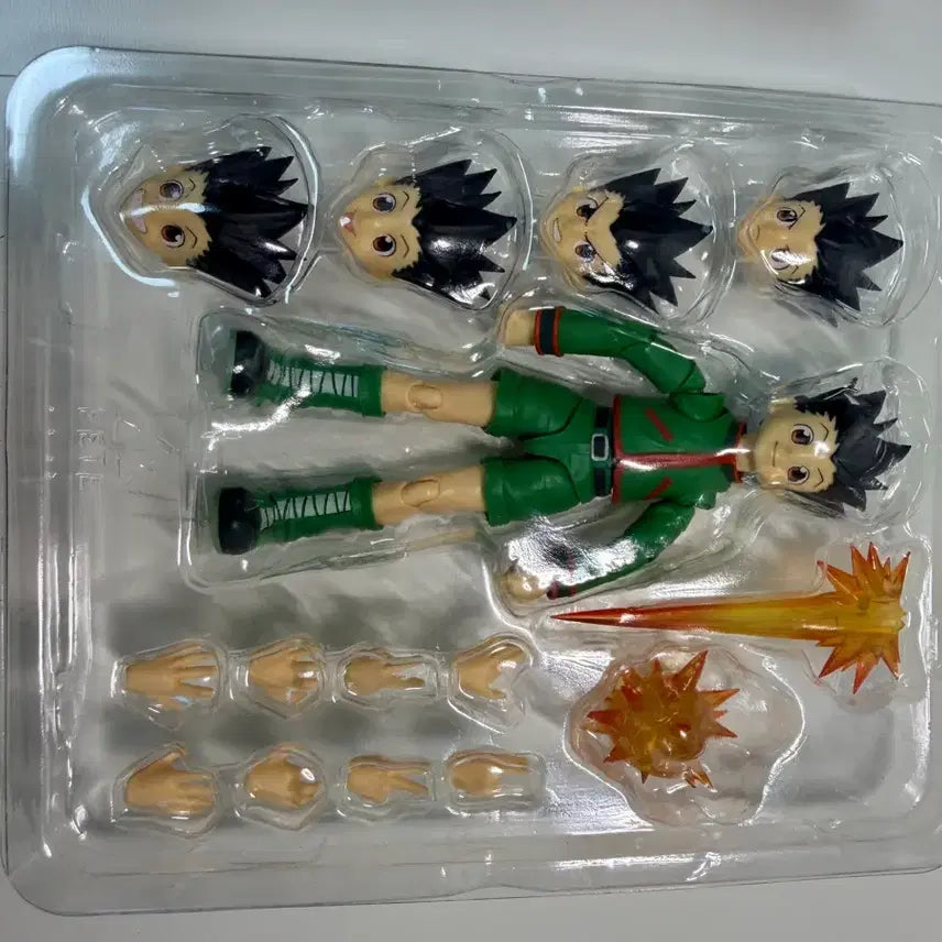 [BUNJANG] Hunter x Hunter Gon &amp; Killua SHF Action Figure Bundle Set / 헌터헌터 곤&amp;키르아 shf 피규어 일괄 양도합니다