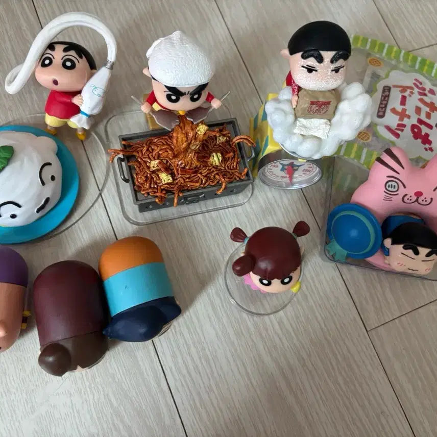 [BUNJANG] Crayon Shin-chan Rement Figure Bundle Set / 짱구는 못말려 피규어 리멘트 일괄 수포