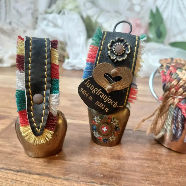 [BUNJANG] Swiss Antique Bell 7-Piece Set / 스위스 앤틱 동 종 7종 세트