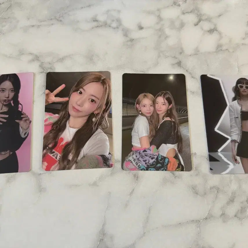 [BUNJANG] LE SSERAFIM Sakura Photocard Set / 르세라핌 사쿠라 포토카드 4장 세트