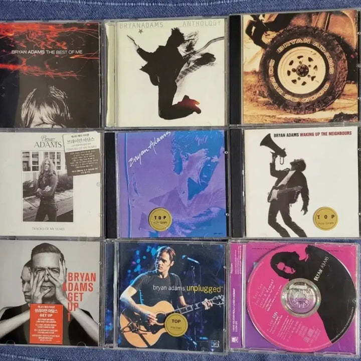 [BUNJANG] Bryan Adams CD Collection / 브라이언 아담스 시디 모음 (가격내림)