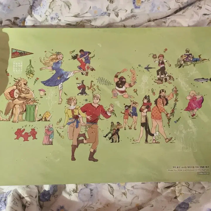 [BUNJANG] Dungeon Meshi Complete Set A3 Poster + Daydream Hour Artbook First Edition Bonus / [던전밥] 일괄O A3 포스터 + 데이드림 아워 책 일러집 초판 특전