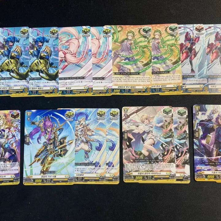 [BUNJANG] Cardfight!! Vanguard D Royal Paladin Sendou Aichi Deck / 카드파이트 뱅가드D 로얄팔라딘 센도아이치덱 팝니다