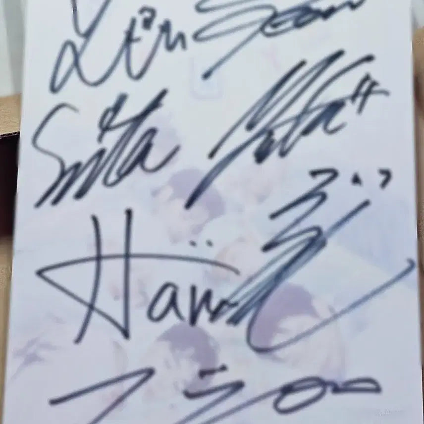 [BUNJANG] NexG Group Autographed Fan Sign Event / 넥스지 단체 친필 싸인지 멤버십 이벤트