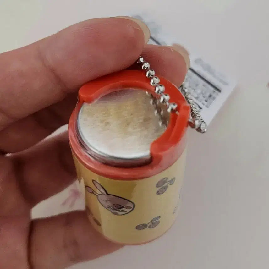 [BUNJANG] Retro Rabbit Coin Cylinder Keychain Coin Case Coin Pouch / 레트로 토끼 코인 실린더 키링 코인 케이스 동전지갑