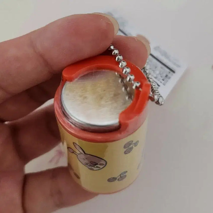[BUNJANG] Retro Rabbit Coin Cylinder Keychain Coin Case Coin Pouch / 레트로 토끼 코인 실린더 키링 코인 케이스 동전지갑