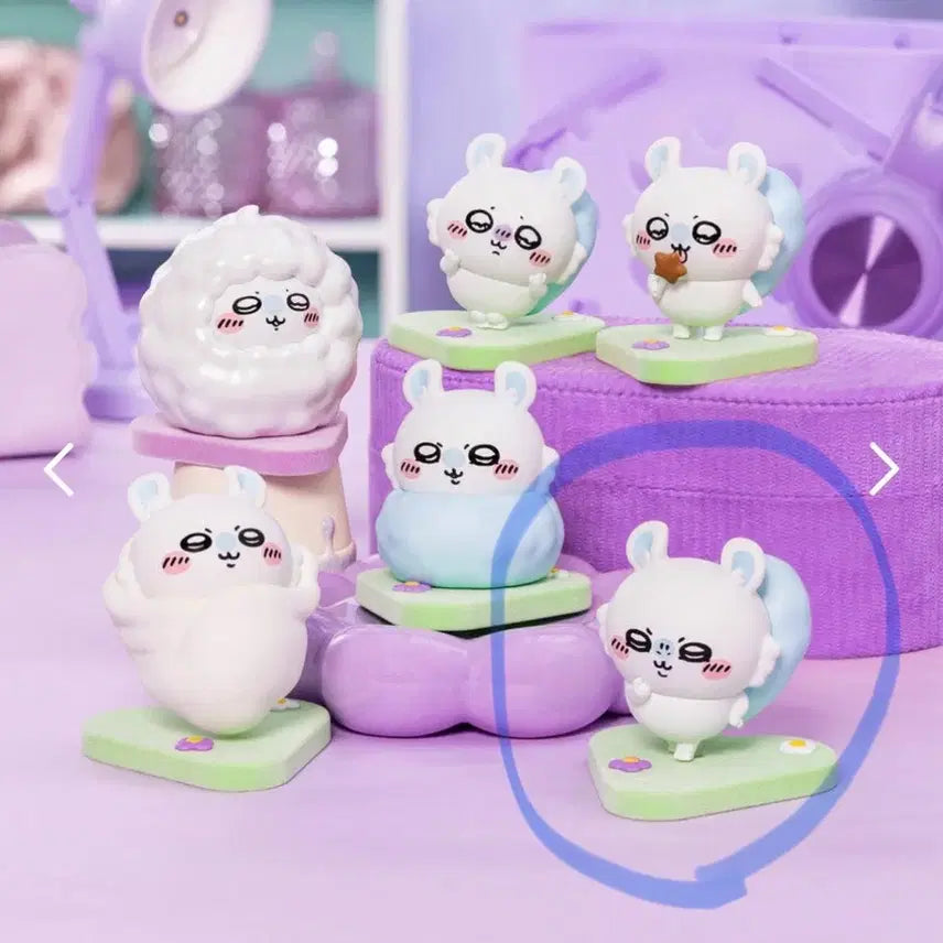 [BUNJANG] Chikawa Momonga Full of Them Figure / 먼작귀 치이카와 모몽가 투성이 피규어