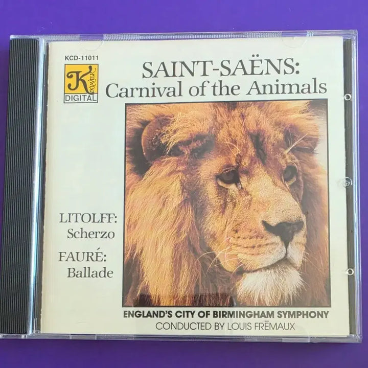 [BUNJANG] Saint-Saëns The Carnival of the Animals CD / [클래식/CD] 생상스 동물들의 사육제 CD