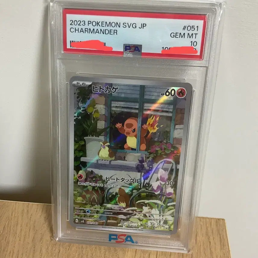 [BUNJANG] Pokemon Charizard PSA 10 Japanese / 일판 파이리 psa10