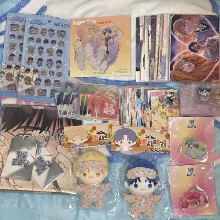 [BUNJANG] One Room Assistant Acrylic Stand, Doll, Photocard, Korotto, Tunic Card, Postcard Bundle Set / 원룸조교님 아크릴스탠드 뽀시래기인형 포토카드 코롯토 투니크 엽서 등 일괼
