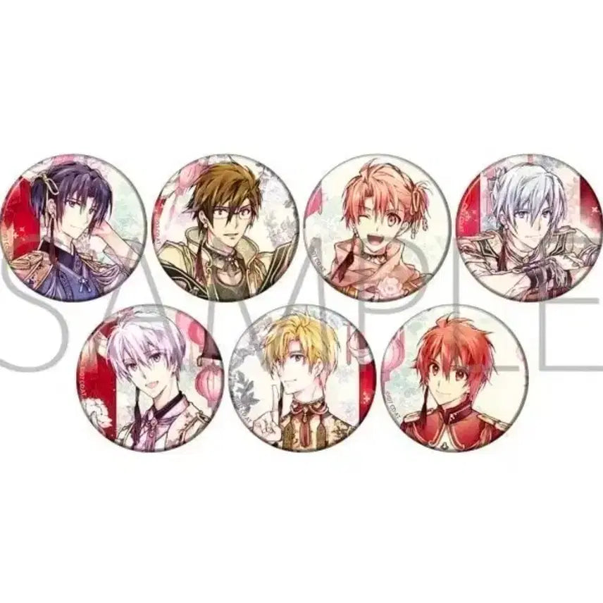 [BUNJANG] IDOLiSH7 5th Anniversary Taiwan Can Badge Bundle Set (7 pcs) / 아이나나 5주년 대만 캔뱃지 일괄 판매