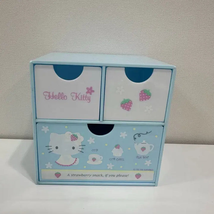 [BUNJANG] Vintage Sanrio Hello Kitty Storage Box / 고전 산리오 헬로키티 소품함