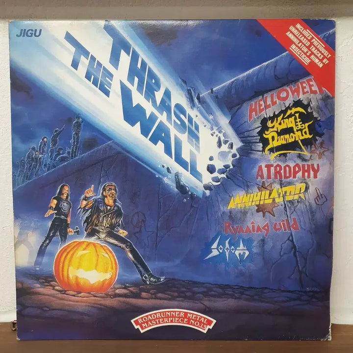 [BUNJANG] THRASH THE WALL LP 1990 Earth Records Compilation Album / THRASH THE WALL LP 1990 지구레코드   컴필레이션 앨범