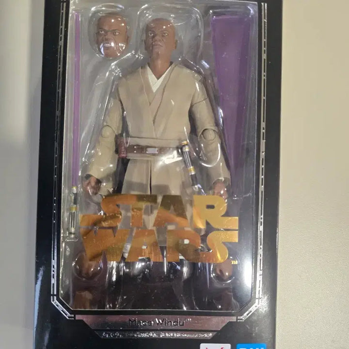 [BUNJANG] Bandai Star Wars Mace Windu Figure / 신판)반다이 스타워즈 메이스 윈두 피규어