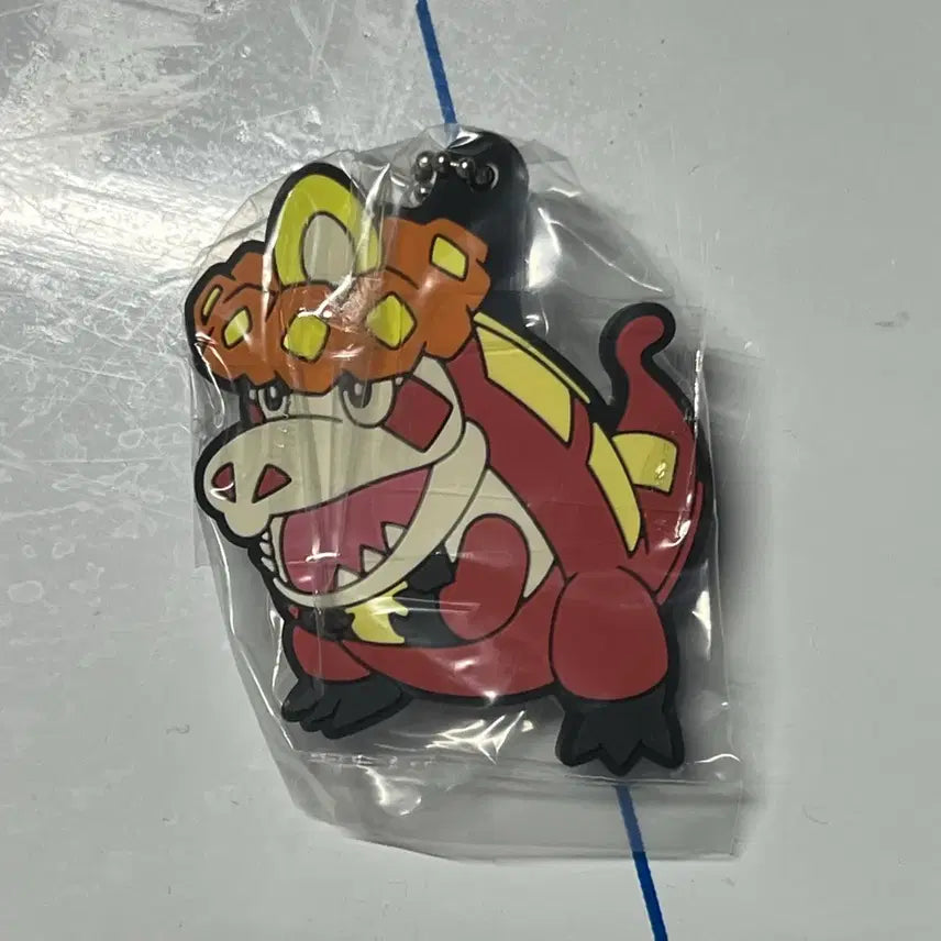 [BUNJANG] Pokemon Rubber Mascot Keychain Akuteog / 포켓몬 러버 마스코트 키링 악뜨거