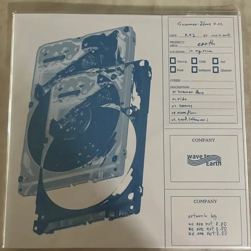 [BUNJANG] Wave To Earth Summer Flow LP / 웨이브 투 어스 써머 플로우 LP