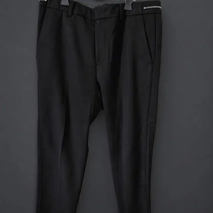[BUNJANG] System Homme Tapered Fit Black Slacks Size 78 / 한섬 시스템옴므 테이퍼드핏 슬랙스 블랙 78