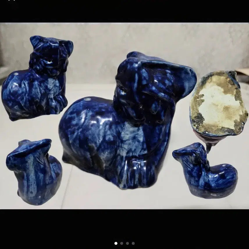 [BUNJANG] Haitai Celadon Inkstone Antique Porcelain / 통청채 해태연적 골동품도자기