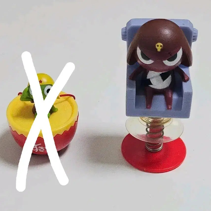 [BUNJANG] Keroro Giroro Moving Figure Set / 케로로 기로로 움직이는 피규어