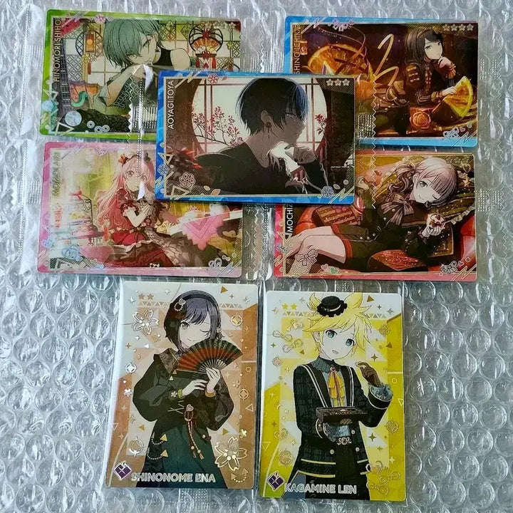 [BUNJANG] Project Sekai Touya Ichika Honami Airi Len Ena Shiho Wafer Card Bundle Set / 프세카 프로세카 토우야 이치카 호나미 아이리 렌 에나 시호 웨하스 일괄