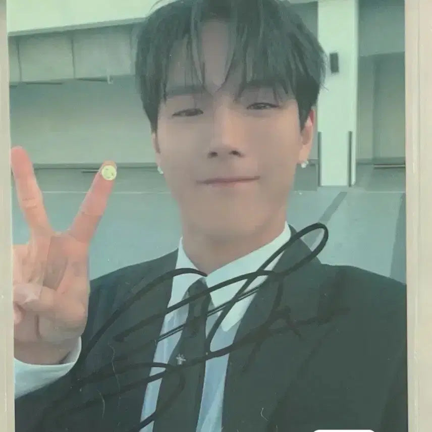 [BUNJANG] MONSTA X Shownu Signed Photocard Set / 몬스타엑스 셔누 싸인 포카 판매
