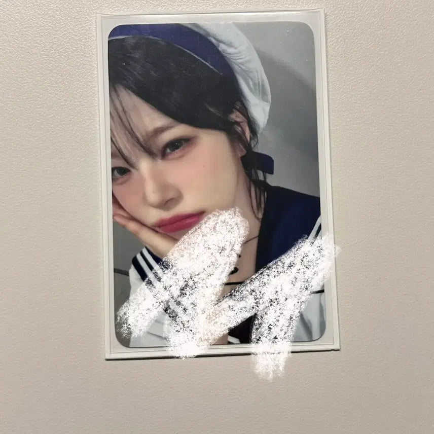 [BUNJANG] fromis_9 Baek Ji-heon Signed Photocard / 프로미스나인 백지헌 마린 포토카드 친필싸인 판매합니다
