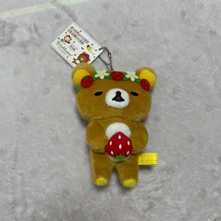 [BUNJANG] Rilakkuma Strawberry Classic Doll / 리락쿠마 딸기