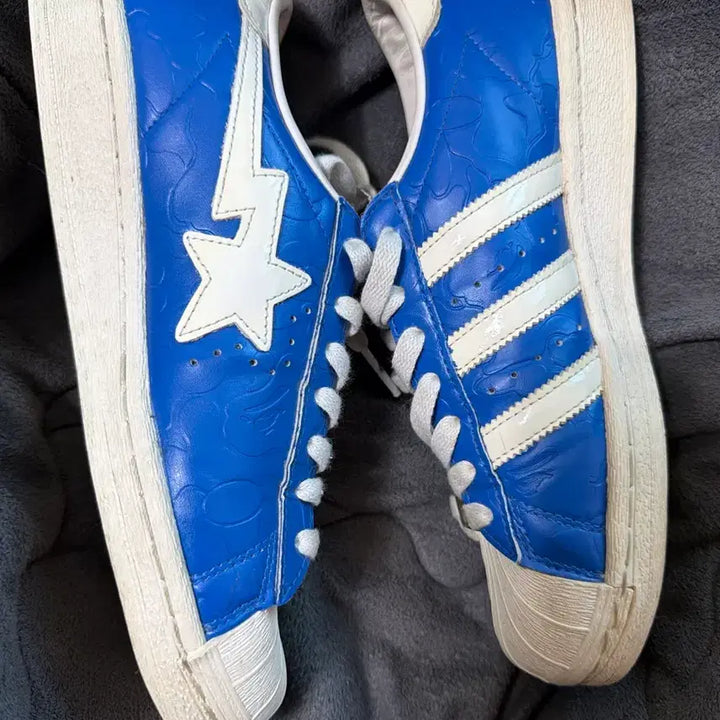 [BUNJANG] BAPE x Adidas Superstar Shoes (245mm) / 베이프 아디다스 슈퍼스타 [245]