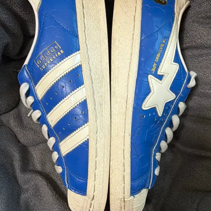 [BUNJANG] BAPE x Adidas Superstar Shoes (245mm) / 베이프 아디다스 슈퍼스타 [245]
