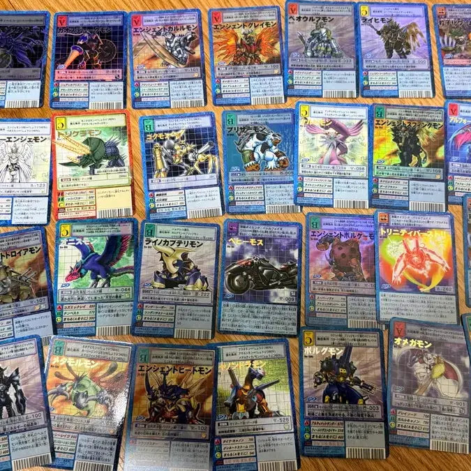 [BUNJANG] Digimon Old Digimon Cards Japanese Set (Includes Susanoomon Gold Etching) / [디지몬] 구디지몬카드 일판 일괄 (스사노오몬 골드에칭포함)