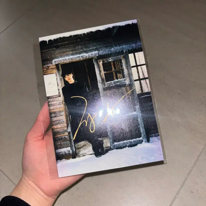 [BUNJANG] Hayeon Signed Postcard / 쌍궤 하여 사인 엽서