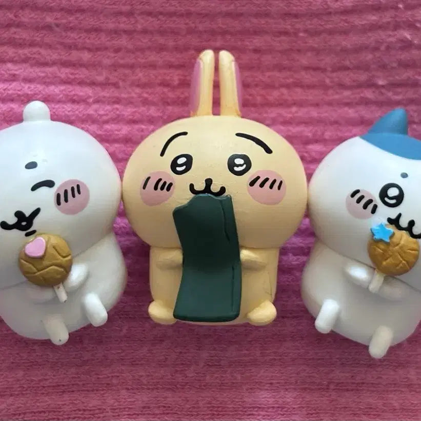 [BUNJANG] Chiikawa Together Munching Vol. 2 Usagi Hachiwari Bundle Set / 치이카와 다같이 냠냠2탄 치이카와 우사기 하치와레 피규어 일괄