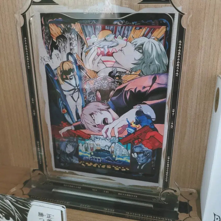 [BUNJANG] Death Note L, Light, Misa Original Art Exhibition Acrylic Stand Bundle Set / 데스노트 엘 라이토 미사 원화전 아크릴 스탠드 일괄