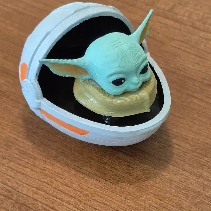 [BUNJANG] Grogu Baby Yoda Clicker Figurine / 그로구 베이비요다 클리커