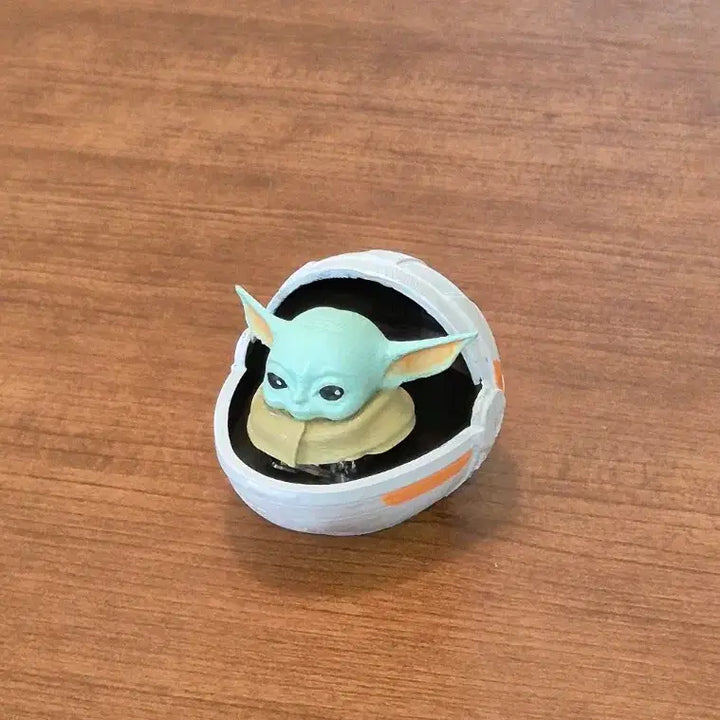 [BUNJANG] Grogu Baby Yoda Clicker Figurine / 그로구 베이비요다 클리커
